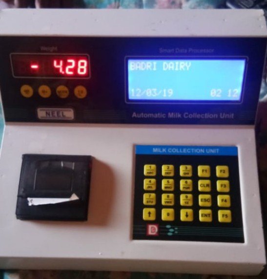 Mild Steel Data Processing unit, For Milk Collection Centre
