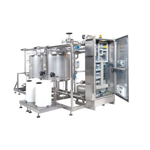 Stainless Steel CIP System, For Pharmaceutical, Food Industry, Capacity: 500 - 5000 Liter