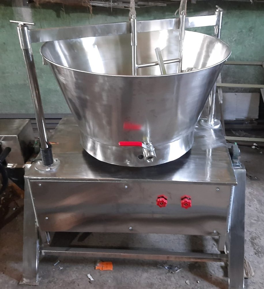 Stainless Steel Chikki Making Machine, 220 V, Capacity: 30 KG