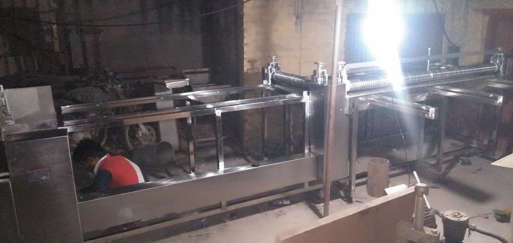 Stainless Steel Chikki Making Machines, Automation Grade: Semi Automatic
