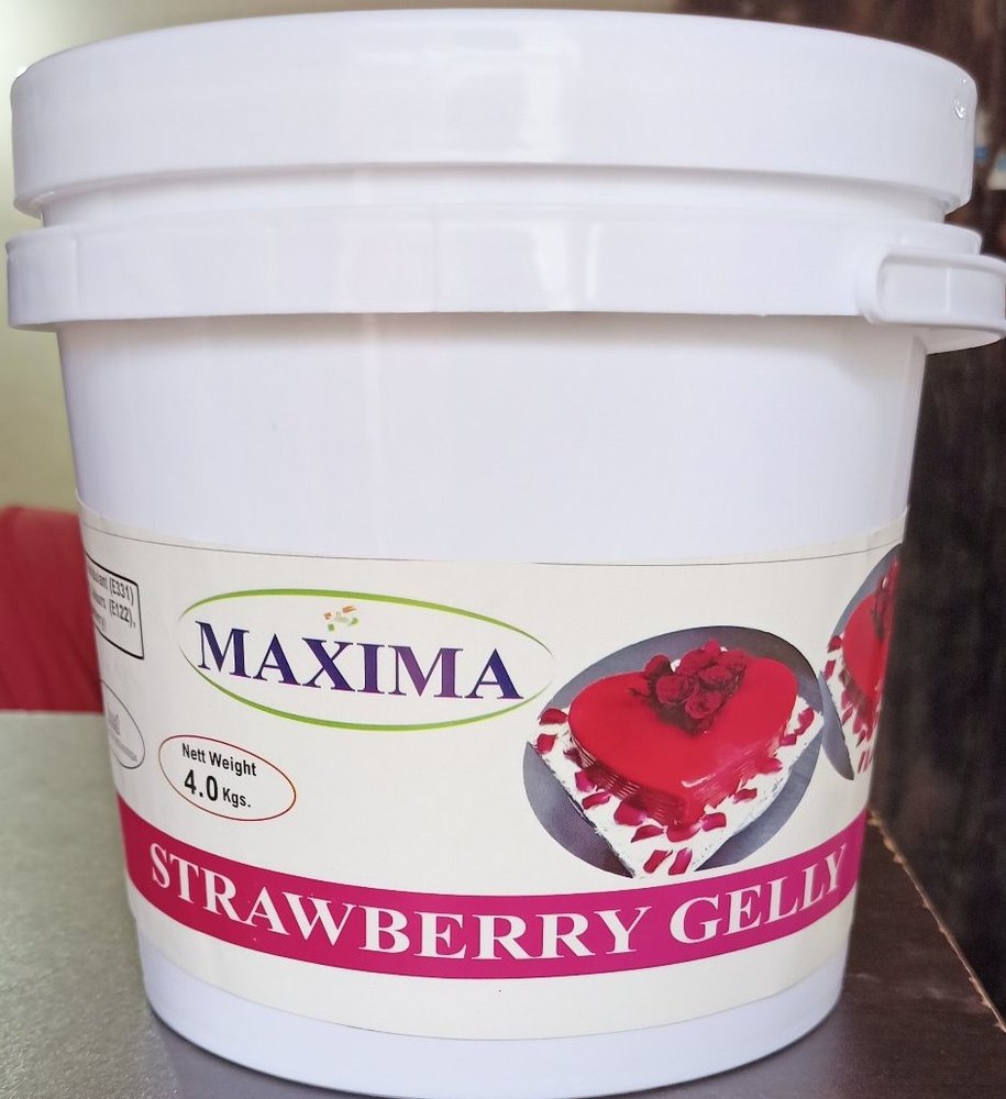 Gel Red Strawberry Jelly, Packaging Type: Plastic Jar, Packaging Size: 4 Kg