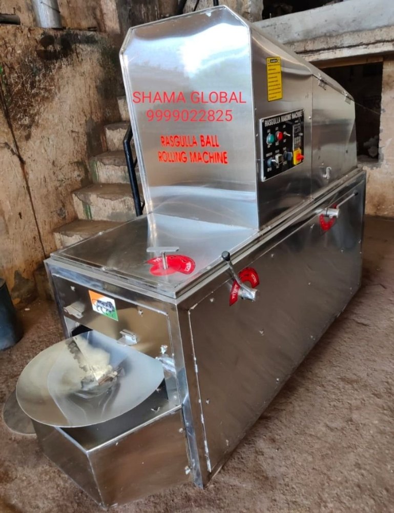 Rasgullah and gulab jamun ball making machine, Automation Grade: Fully