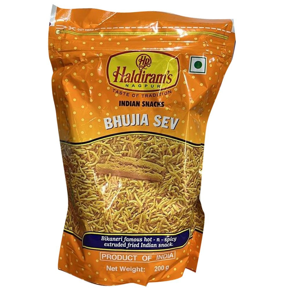 Besan 200g Haldiram Bhujia Sev, Packaging Type: Packet, Packaging Size: 200gm