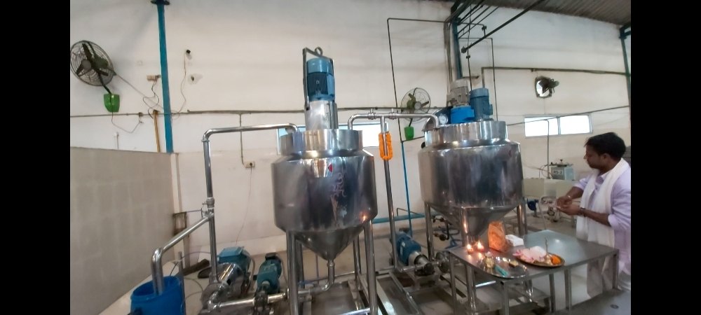 Ss 316 Shrikhand Processing Plant, Peda, 100 To 1000 kg