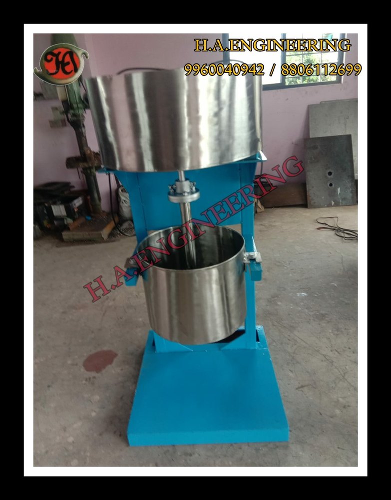 Stainless & Mailed Steel Shrikhand Chakka Making Machine, 40 Liter