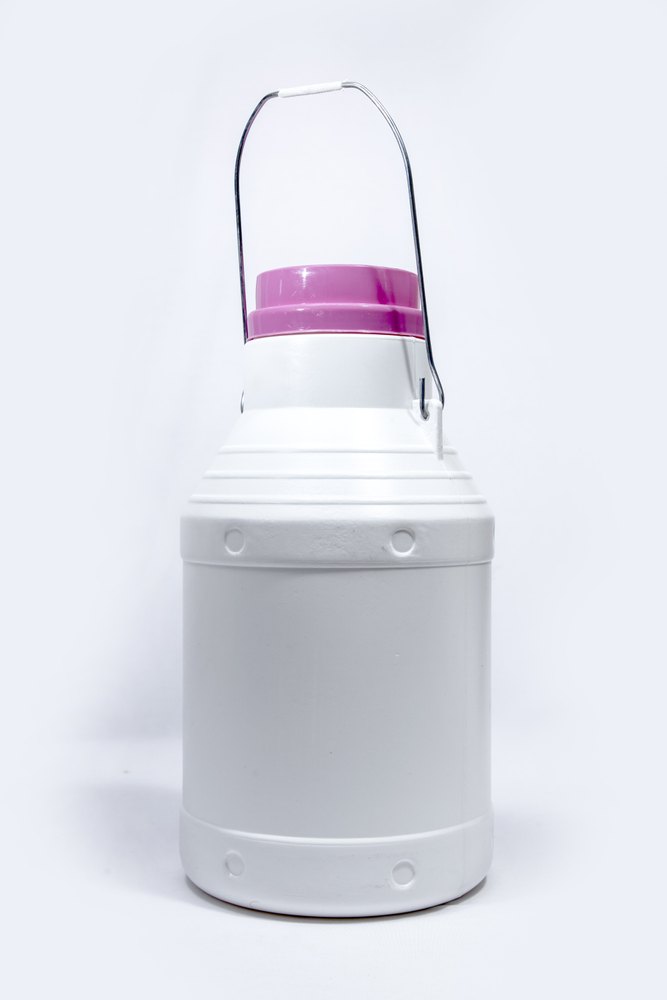 White Packing 10 Litre Plastic Milk Can