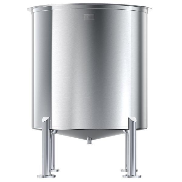 Horizontal Milk Storage Tank, Storage Capacity: 500 - 100000L