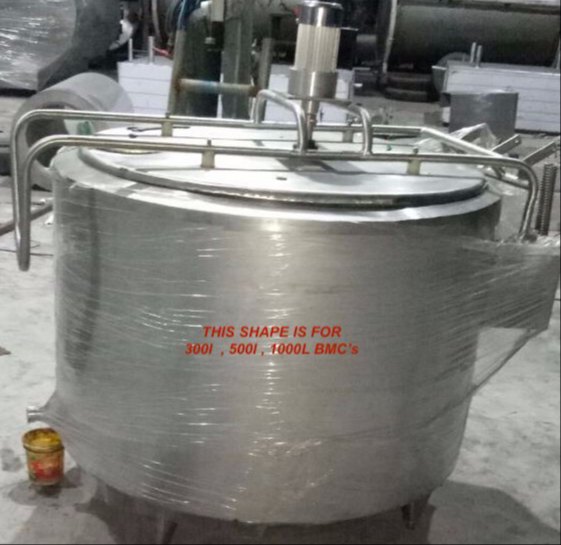 INTEC - Vertical Milk Cooler Tank 500 Ltr / 1000 Ltr, 500-1000 L