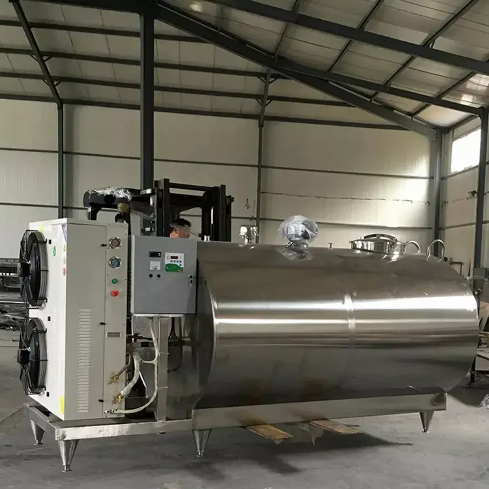 SS Milk And Dairy Chiller, Tank Capacity: 100 To 1000 L, Reciprocating
