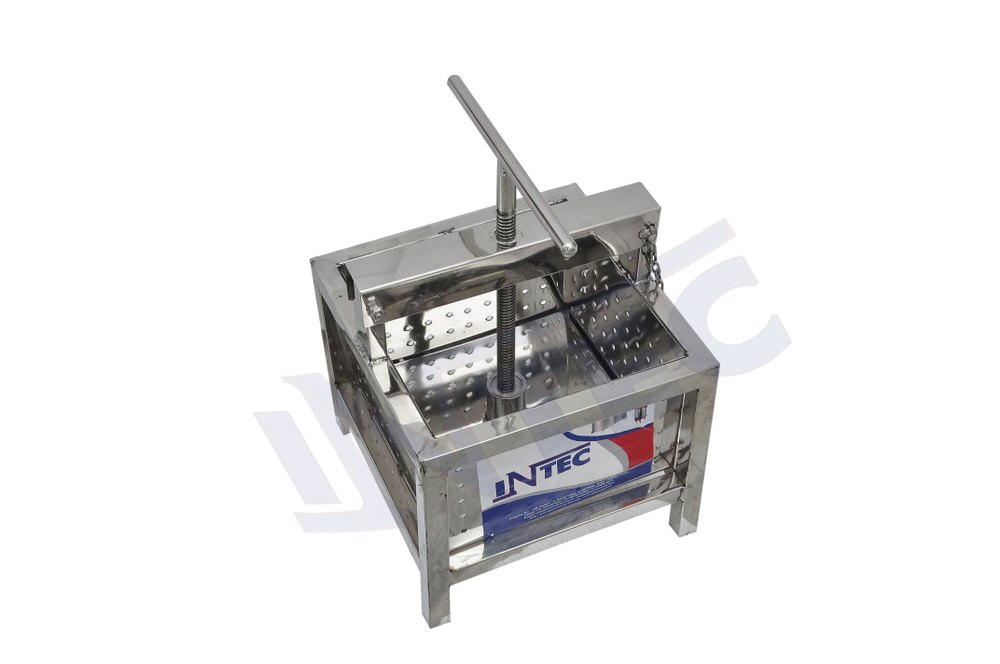 Intec - Stainless Steel Manual Cheese Press / Cheese Mould