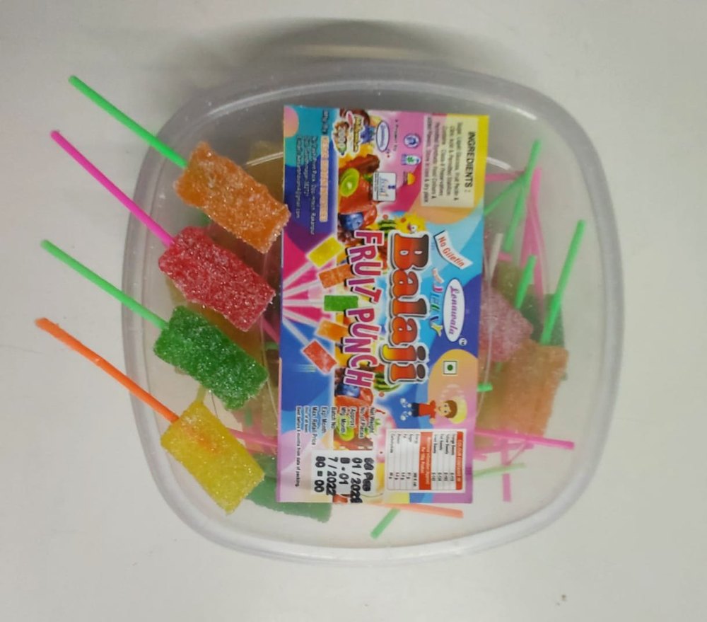 Fruit Punch Jelly, Packaging Type: Plastic Box