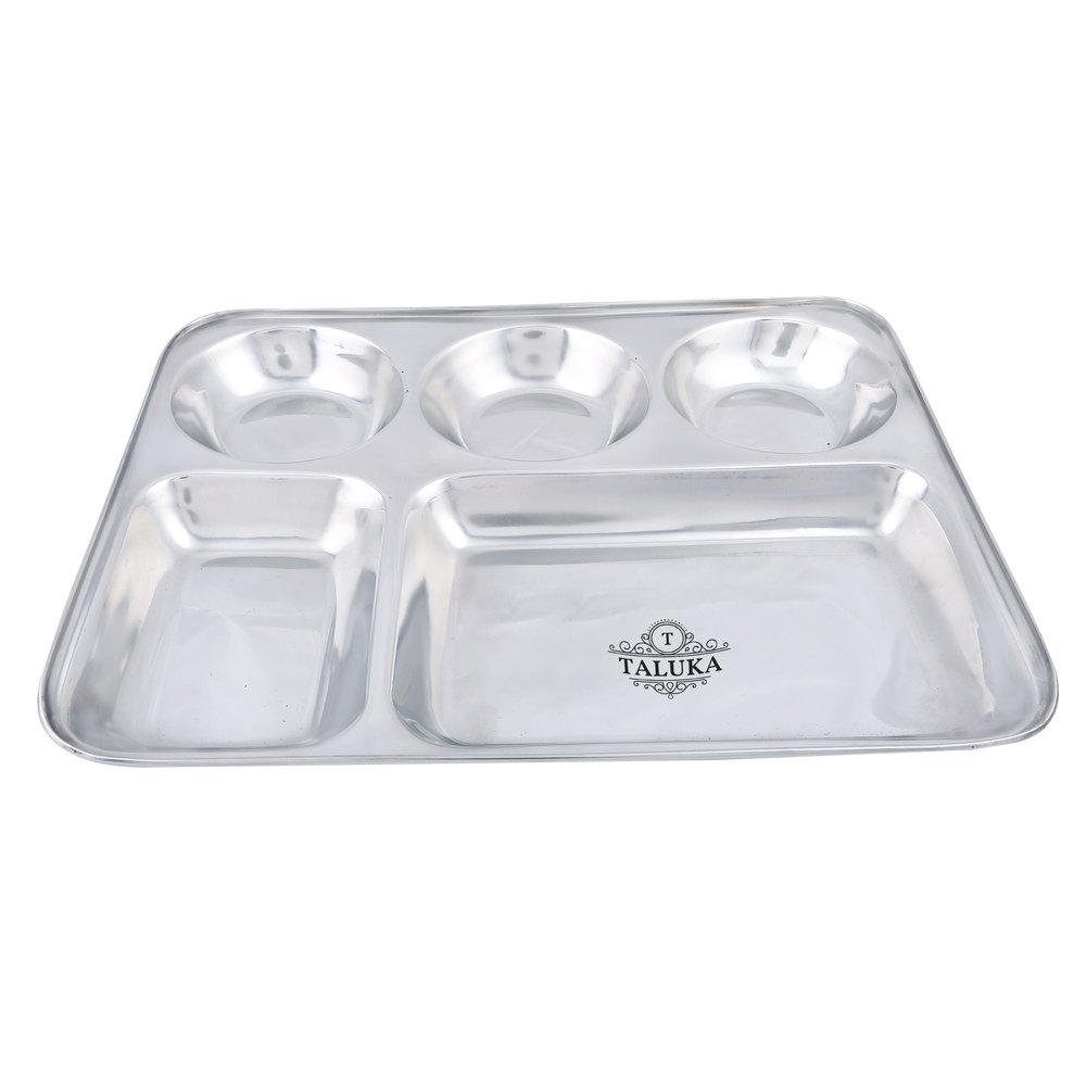 Metal Stainless Steel Rectangular Tray, For Home