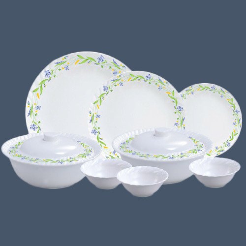 White Melamine Crockery, For Home
