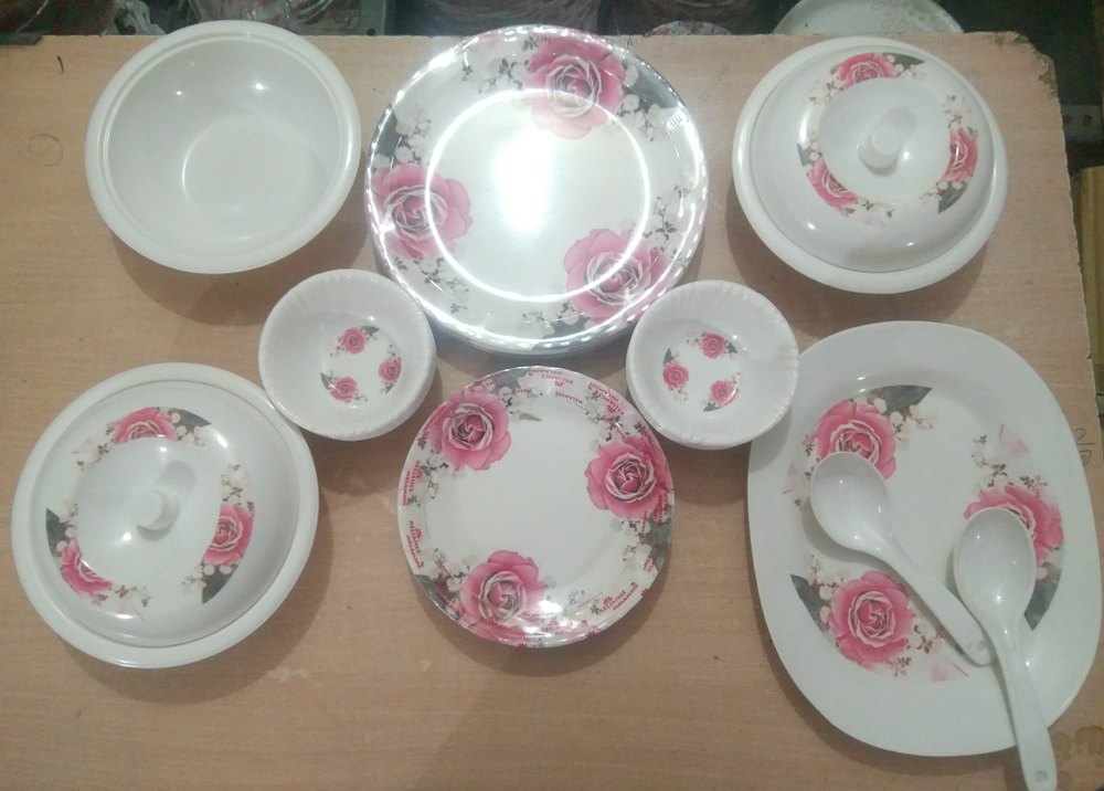 leher White Dinner Set, For Home, 32