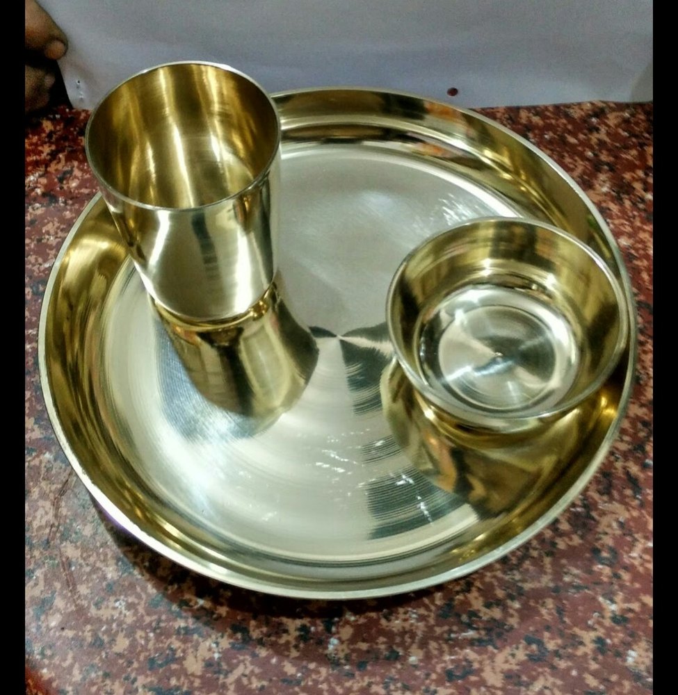 ASHA BRAND Original Kansa Thali Set