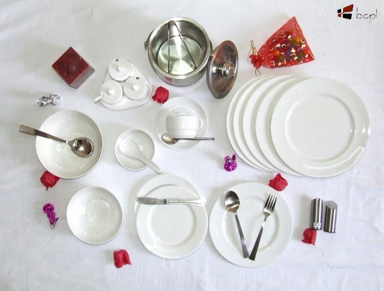 White Bone China Hotel Collection