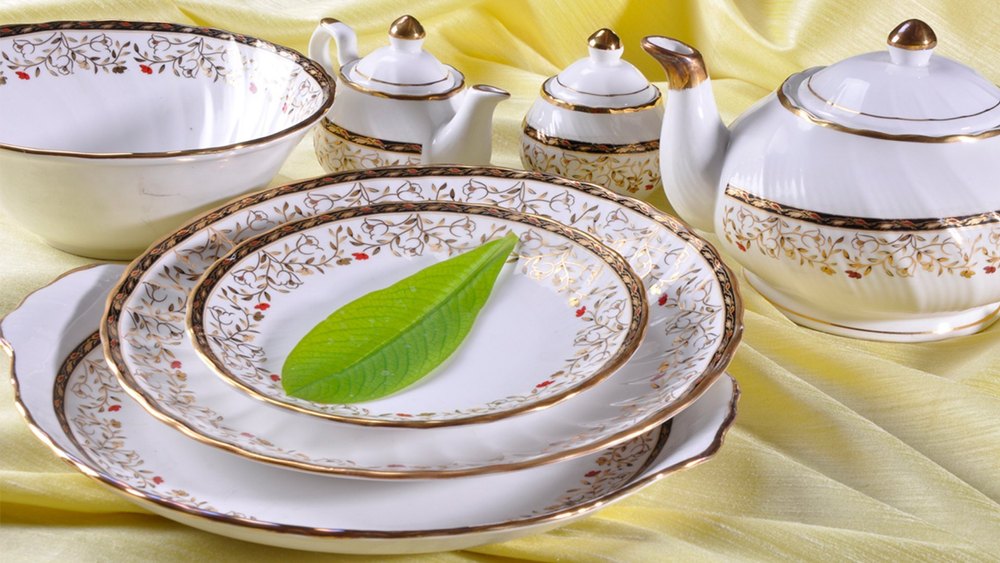 White Bone China Crockery