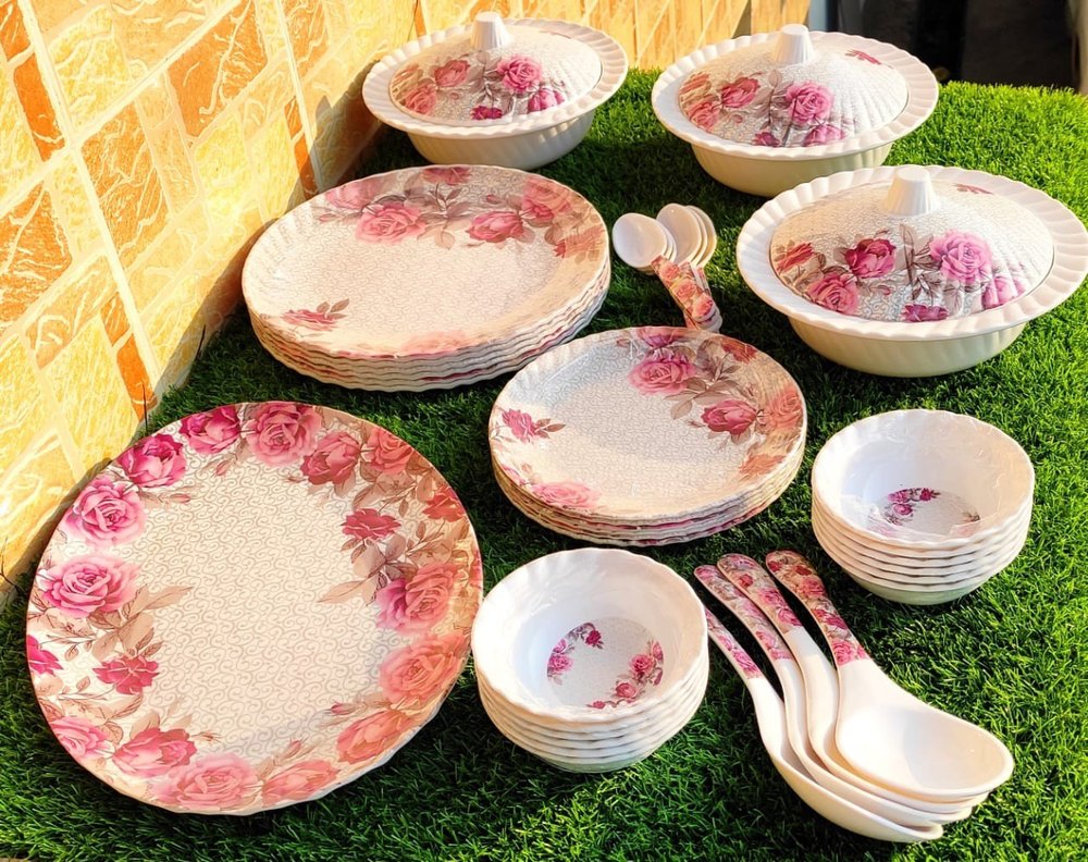 Melamine Diwali Gifts Dinner Set, For Home, 32