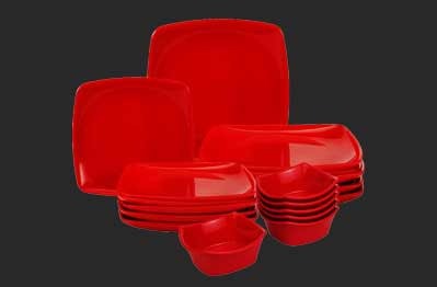 Cornet Melamine Dinner Set, For Restaurant