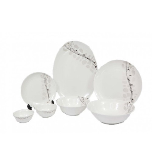 Lakline Porcelain Dinner Set of 95 Pieces