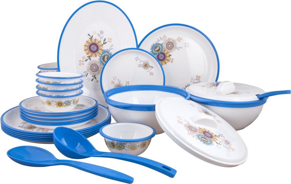 Multicolor Dinner Sets, Microwave Safe: Yes