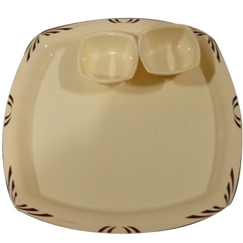 ABS Square Dinner Set