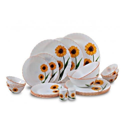 OLIVIA White Beautiful Dinner Set