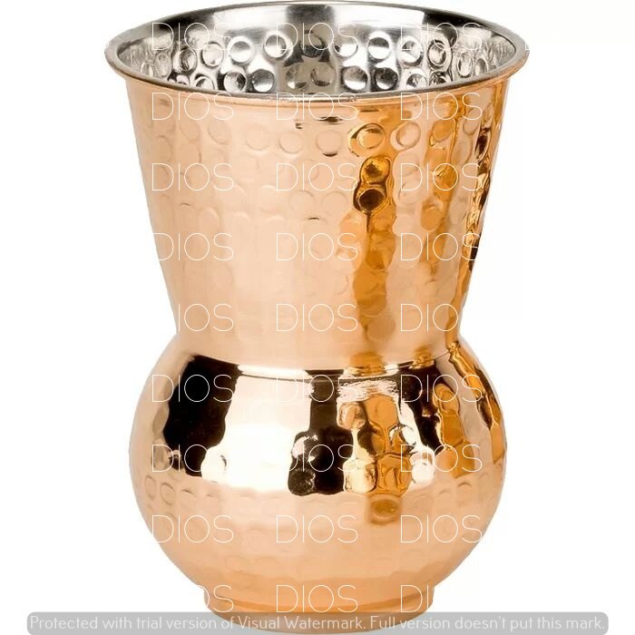 Custom Cooperate Gift Copper & Stainless Steel Water Glass for Drinking