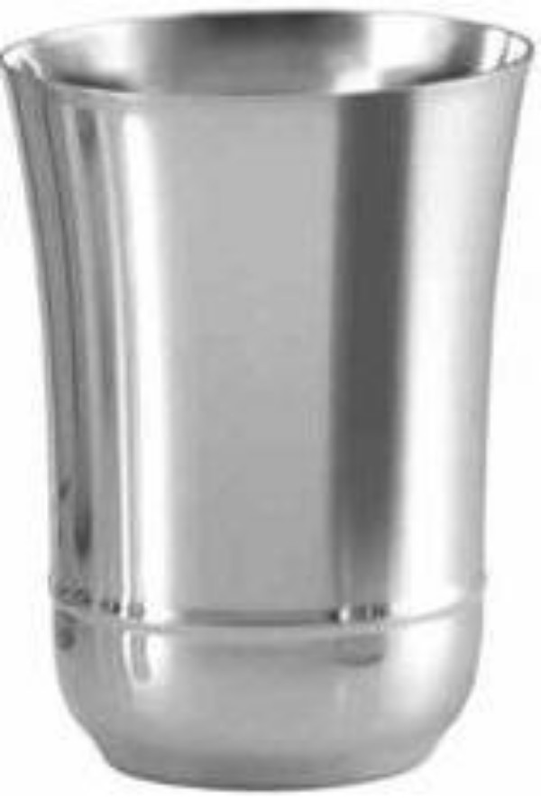 Heritage Silver Flower Mirror Polish Glass