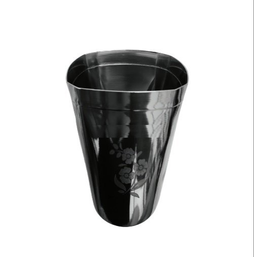 Stainless Steel Square Glass, For Kitchen, Capacity: 250ml