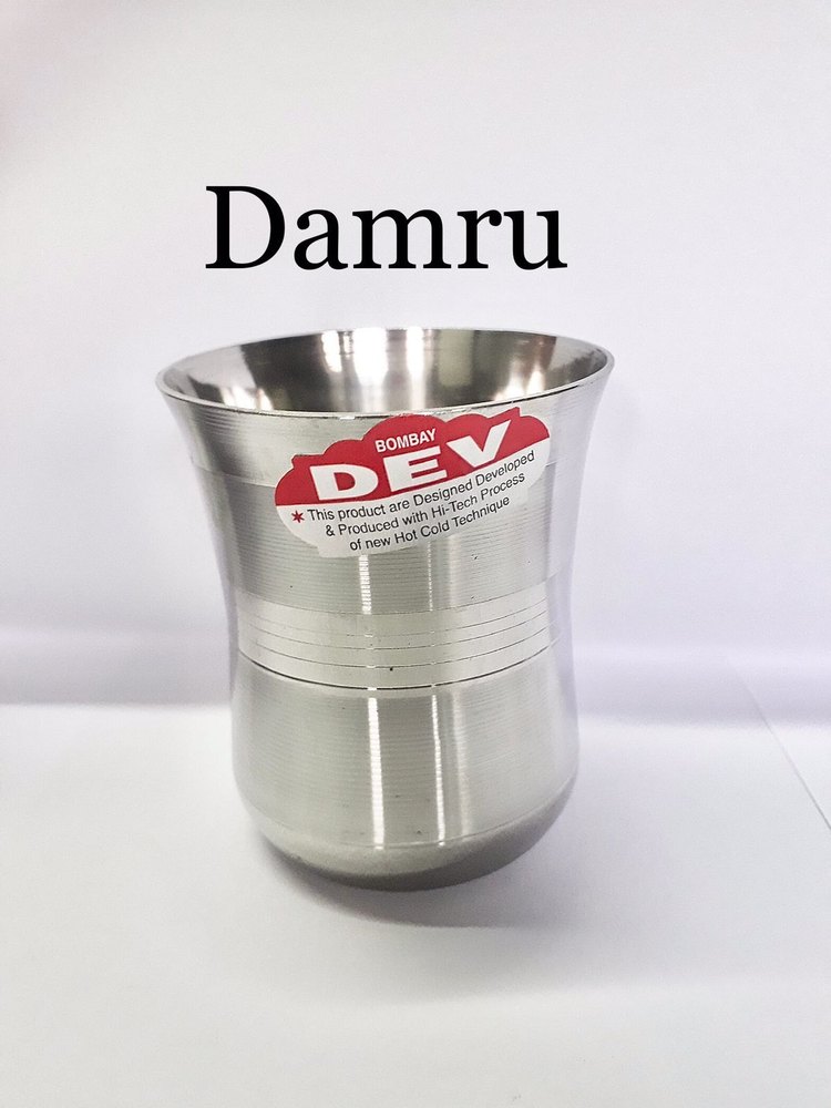 Round Stainless Steel Glass, For Home