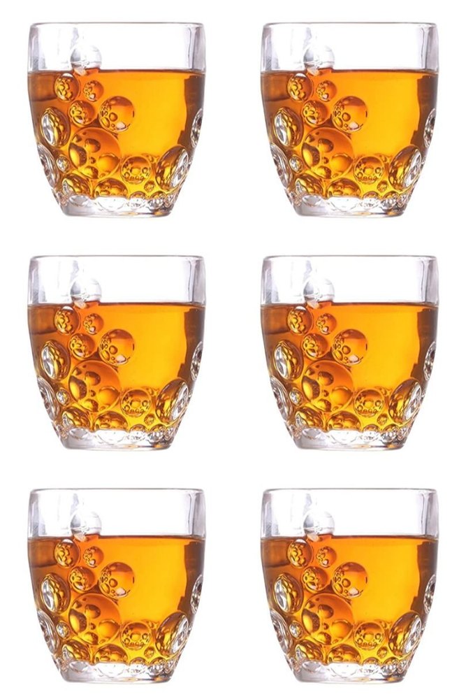 Crystal Whiskey Glass Set of 6 360ml