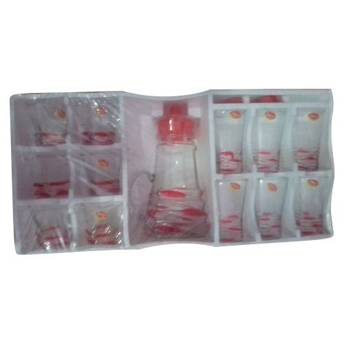 Transparent 19 Pcs Juice Glass Set, 13