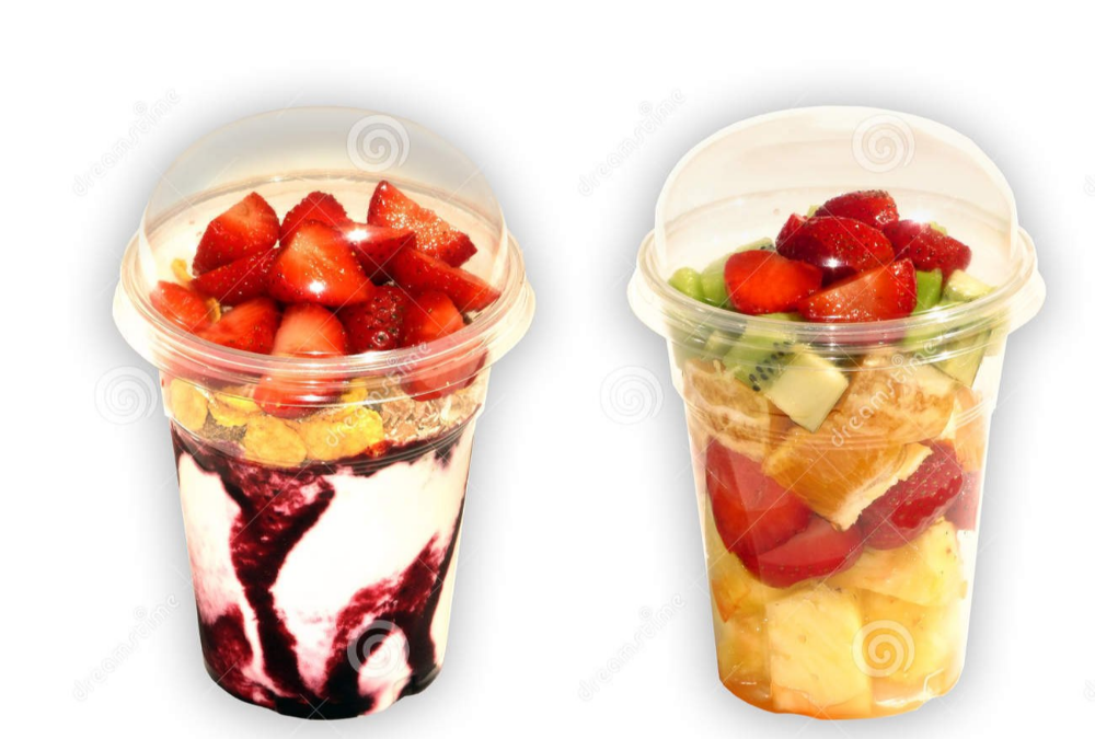 350 Ml Pet Glass With Dum Lid