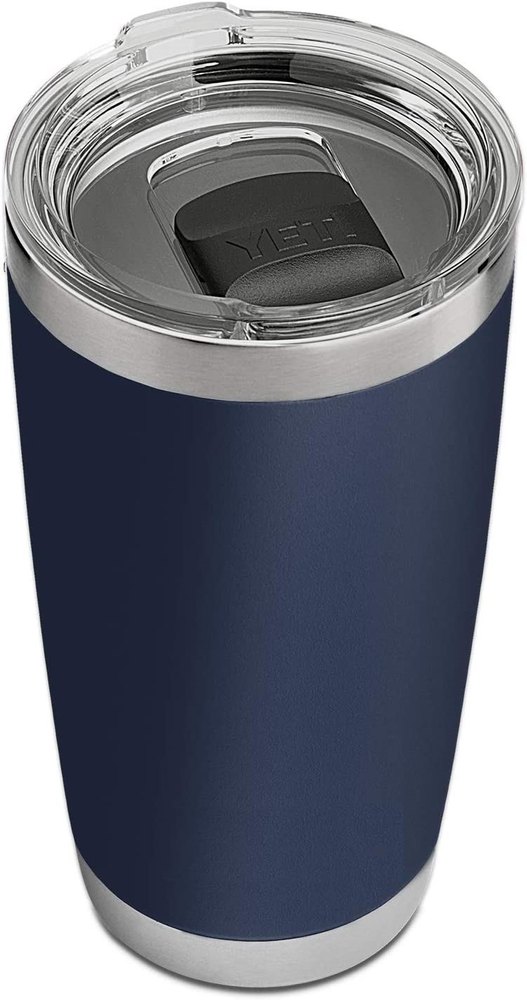 Round Multi Purpose 20 Oz Tumbler, Stainless Steel, Vacuum Insulated With Mag Slider Lid, For Jeans