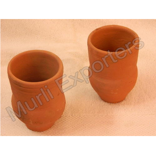 Terracotta Lassi Glass