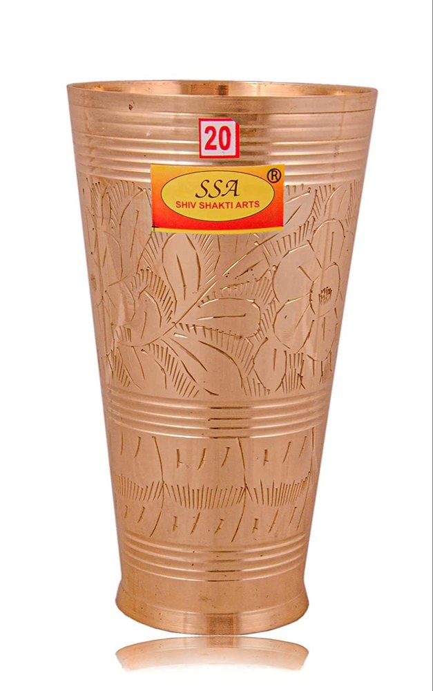 Brass Lassi Glass, 750 Milliliters