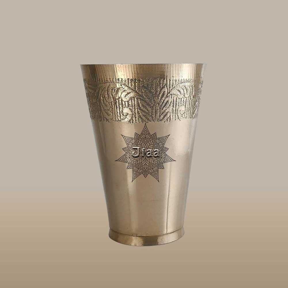 Brass Lassi Glass, For Home, Hotel and Restaurant