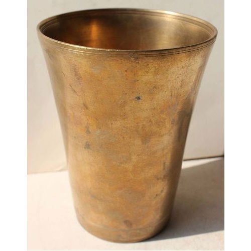 700 Ml Bronze Brass Glass, For Home, Size: 6\'\'