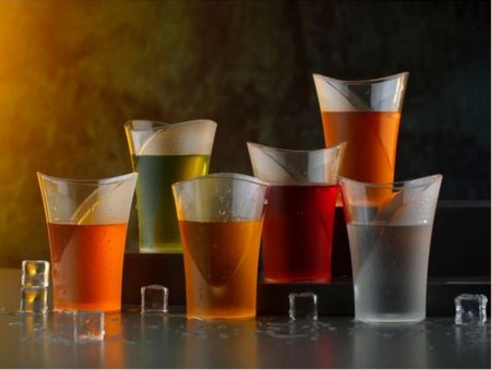 Water Glass Transparent Plastic Glasses