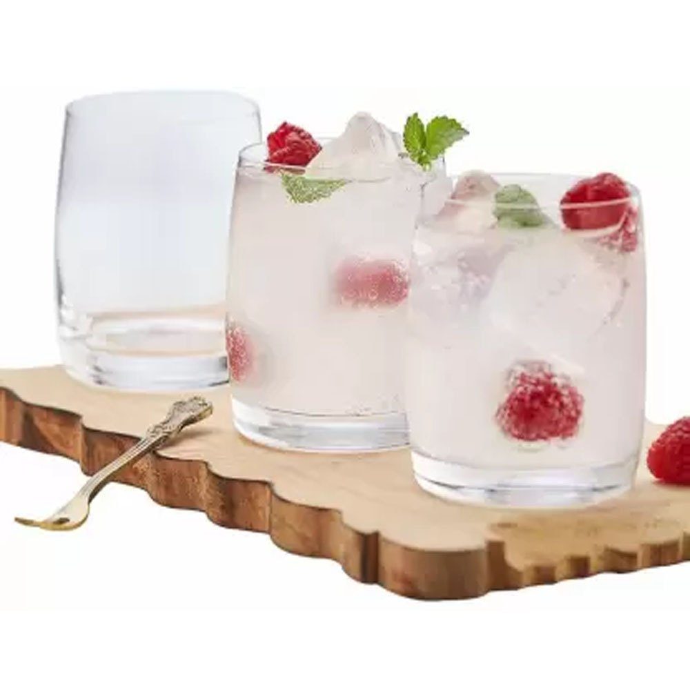 Transparent Ideal Water and Juice Glass Set, Capacity: 290 ml