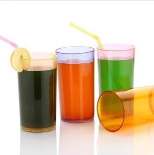 Unbreakable Plastic 300ml Clear Drinkin Glass, For Home