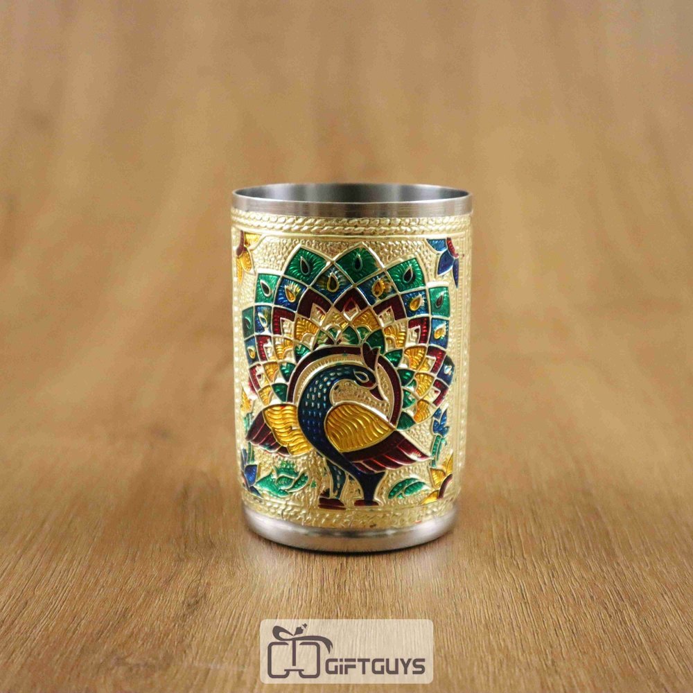 utensil Meenakari Glass