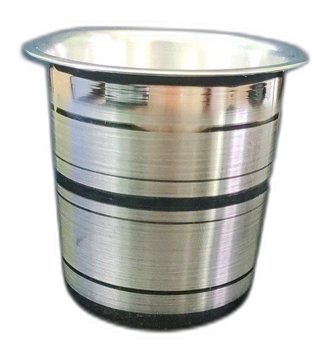 50g Silver Tumbler, For Pooja, Capacity: 200ml
