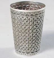Burmese Silver Oxodised Tumbler