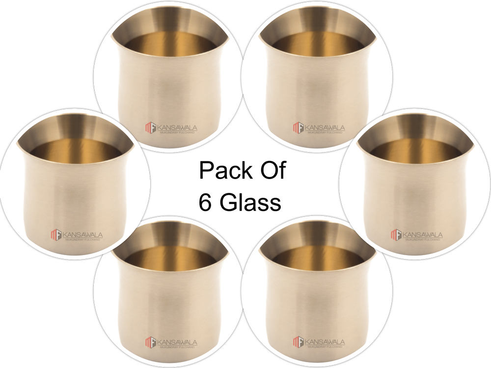 Bronze Glass (6 Piece )