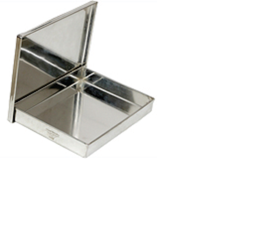 RIDHI SIDHI Store Ware Stainless Steel Burfi Tray, For Hotel, Shape: Rectangle