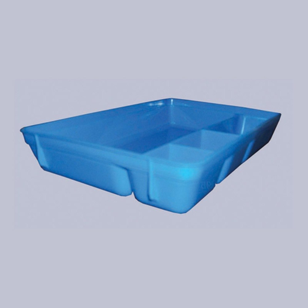 UPL Kit Packing Plastic Compartment Tray, Number Of Compartments: 4, Size: 266x175x42 Mm