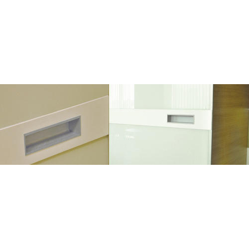 White Aluminium Pencil Try, For Home, Shape: Rectangle