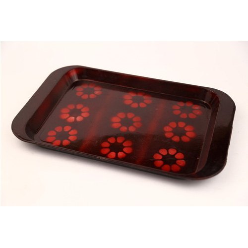 Milestone Printed Plastic Serving Tray, Packaging Type: Box, Shape: Rectangle